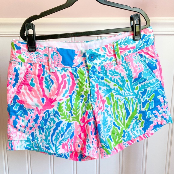 Short Lilly Pulitzer Southern Charm Pop Pink - Taille 2 - Neuf Sans étiquettes